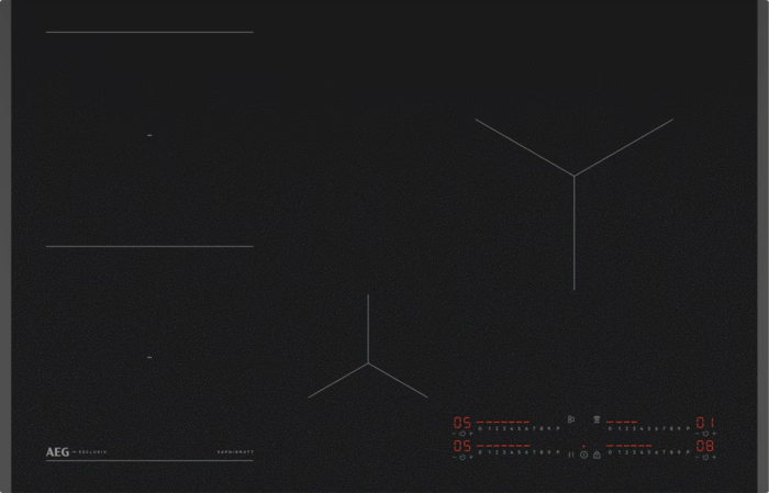 AEG 6000 inductiekookplaat - 80cm - TII84B00FZ