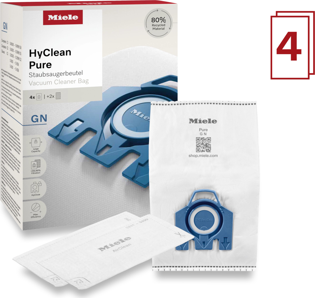 MIELE GNHYCLEANPURE80RECYCLED4PACK