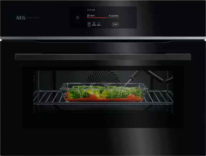 AEG 8000 multifunctionele oven met microgolfoven - 45cm - TK8NK72FB