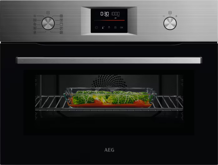 AEG 6000 multifunctionele oven met microgolfoven - 45cm - TK6NK40FM