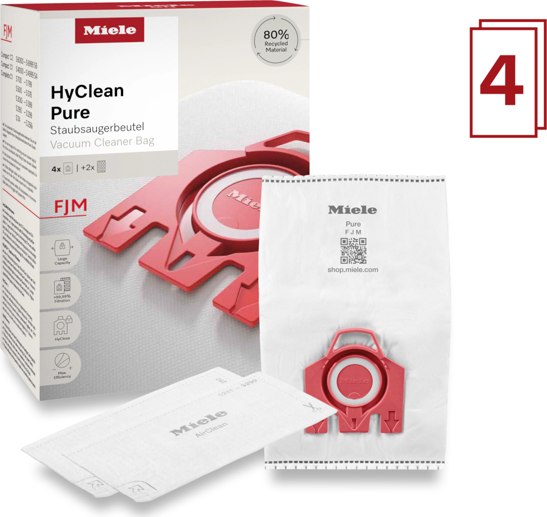 MIELE FJMHYCLEANPURE80RECYCLED4PACK